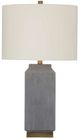 Bassett Mirror Broad Peak Gray Table Lamp-0