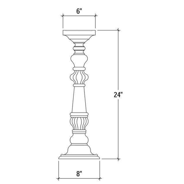 Bramble Customizable English Small Candlestick-1