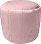 TOV Furniture Ives Blush Velvet Ottoman-0