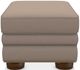 La-Z-Boy® Pembroke Cashmere Ottoman with Brass Nailhead Trim-1