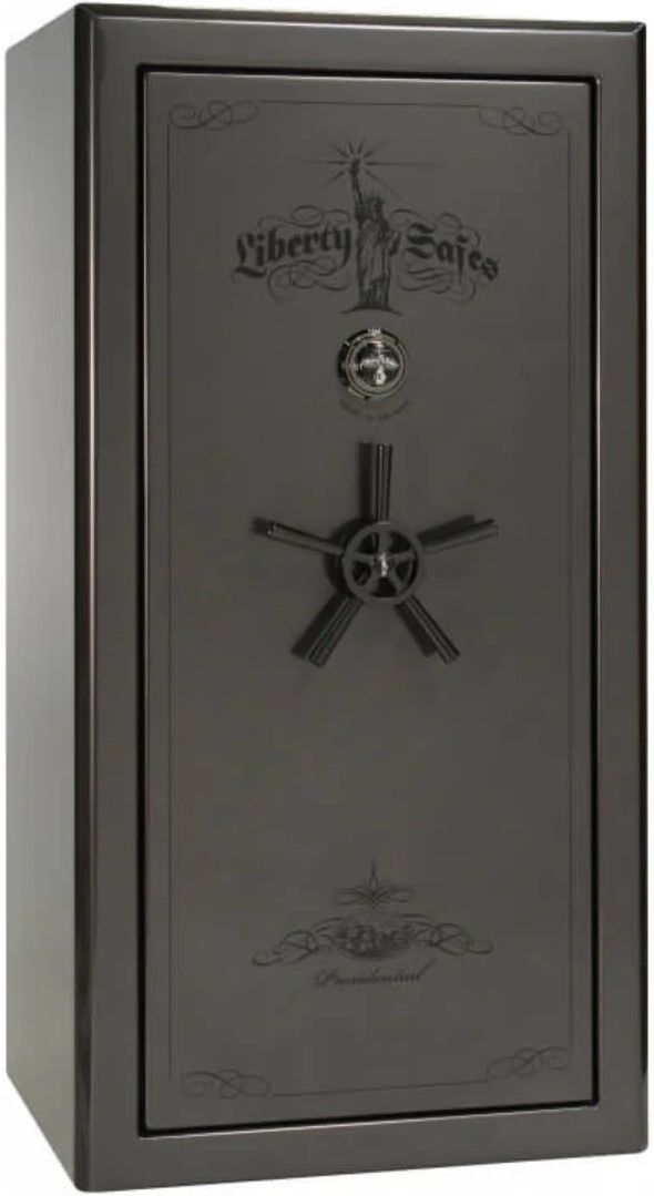 Liberty Safe Presidential Gray Marble 25 Mechanical Lock Gun Safe-0