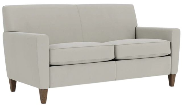 Flexsteel® Customizable Digby Leather Two Cushion Sofa-1