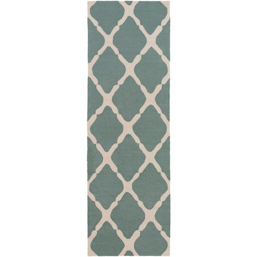 Surya Rain Teal 3'x5' Area Rug-1