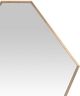 Decor-Rest® Furniture LTD Diamond Brass Wall Mirror-1