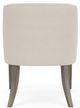 Riverside Furniture Sariel Designer Espresso/Light Gray Upholstered Host Chair-3
