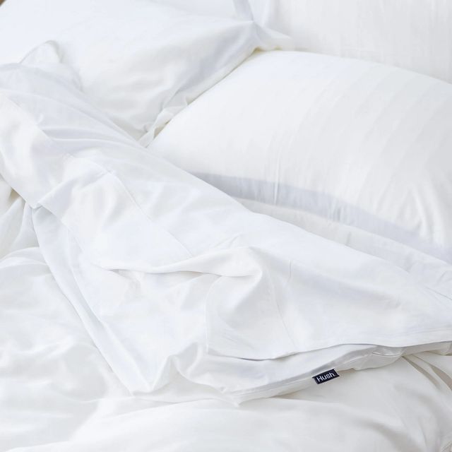 Hush Iced 3-Piece White Queen Duvet Cover Set-1