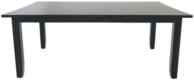 Mavin Customizable 54" x 54" Concave Extendable Dining Table with 2 Leaves-1
