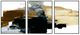 Classic Home Maverick 3-Piece Black Painting Triptych Set-0