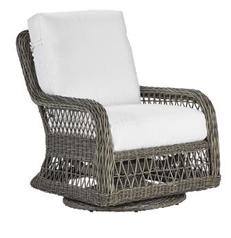 Lane Venture® Mystic Harbor French Grey Swivel Glider Lounge Chair-0