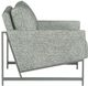 Fairfield® Customizable Sparta Accent Chair with Nickel Base-2