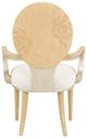 Michael Amini® Camellia Field Caramel Arm Chair-4