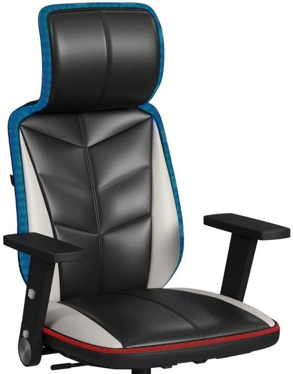 Elements International Rollins Black/Khaki Gaming Chair-2