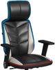 Elements International Rollins Black/Khaki Gaming Chair-2