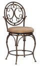 Powell® Baila Bronze/Tan Big and Tall Counter Stool-0