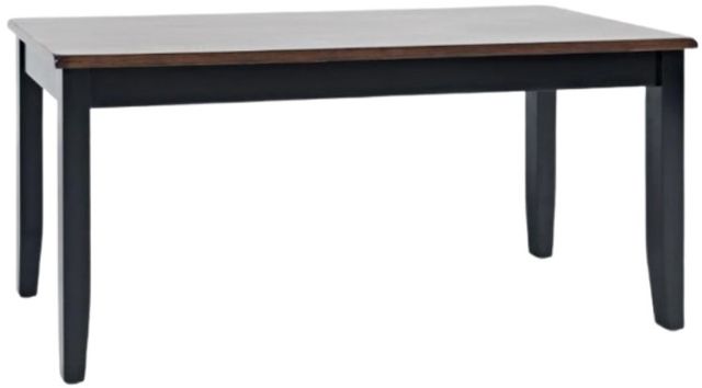 Jofran Inc. Asbury Park 6-Piece AP Black/Autumn Brown Dining Set-2