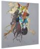 YHD Horse of an Abstract Color Wall Art-2