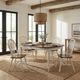 Liberty Furniture Carolina Crossing 5-Piece Antique Honey/White Dining Table Set-1