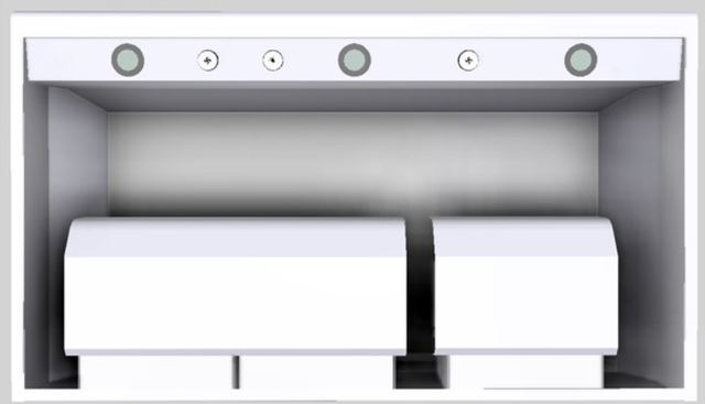 Vent-A-Hood® 42" White Wall Mounted Range Hood-1