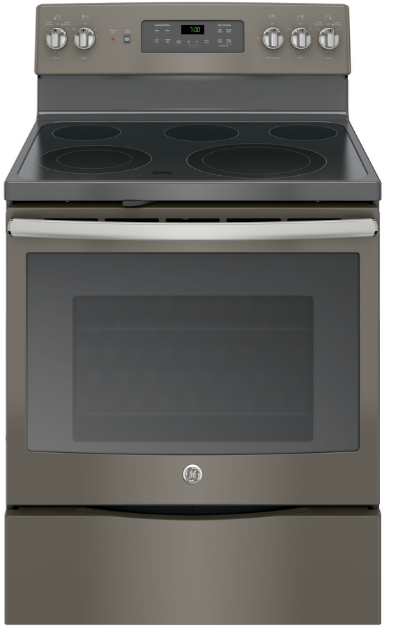 GE® 30" Free Standing Electric Range-Slate-0