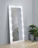 Coaster® Zayan Glossy White Floor Mirror-5