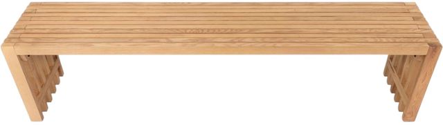 Modus Furniture Tanner Flaxen Dining Bench-3