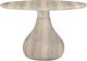 TOV Furniture Smooch Travertine Concrete Indoor/Outdoor Round Dining Table-3