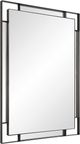 Uttermost® Stellan Matte Black Accent Mirror-3