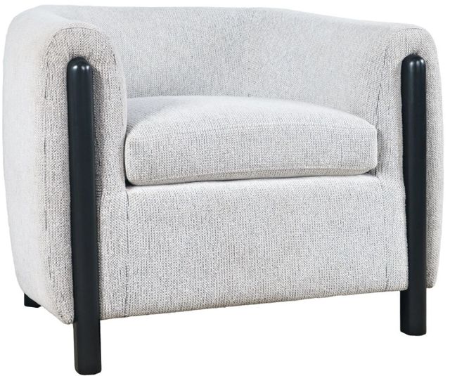 Jofran Inc. Finn Black/Gray Accent Chair-0