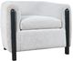 Jofran Inc. Finn Black/Gray Accent Chair-0