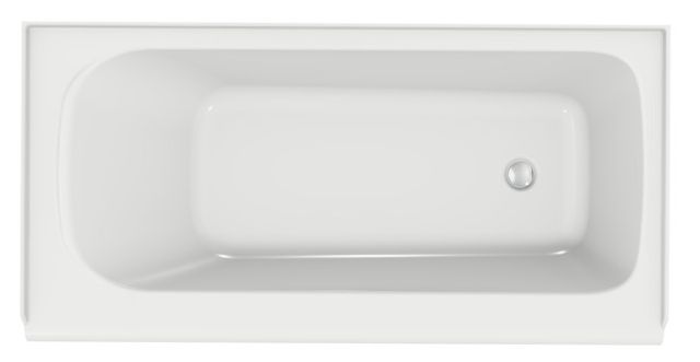 KOHLER® Avec® Biscuit 60" x 30" Alcove Bath - Right Drain-2