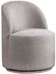 Furniture of America® Broager Light Gray Dining Swivel Chair-0