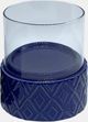 Sagebrook Home Cobalt 5" Ceramic/Glass Pillar Holder-0