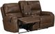 Albany Industries Winslow Brown Manual Reclining Loveseat-2