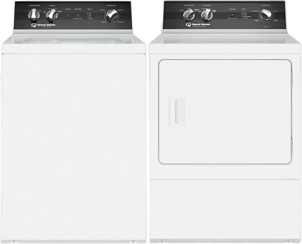 Speed Queen White Top Load Washer Electric Dryer Laundry Pair