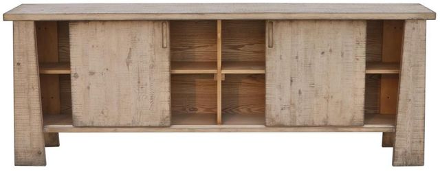Nest Home Collections Cannon Falls Old Wood Long Cabinet -0