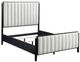 Coaster® Brookmead Black/Ivory Queen Panel Bed -1