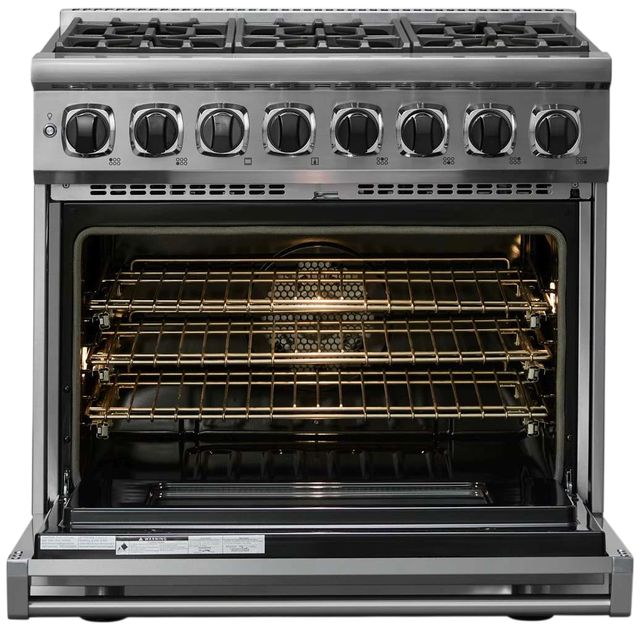 Viking® 7 Series 36" Stainless Steel Pro Style Dual Fuel Range-1