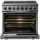 Viking® 7 Series 36" Stainless Steel Pro Style Dual Fuel Range-1
