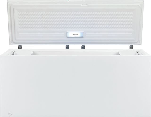 Frigidaire® 24.8 Cu. Ft. White Chest Freezer-2