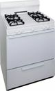 Premier 30" White Freestanding Gas Range -0