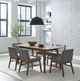 Liberty Furniture Space Savers 7-Piece Gray/Satin Walnut Dining Set-1