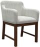 Elements International Glinda Brown/Light Gray Dining Chair-0