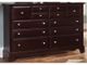 Vaughan-Bassett Hamilton Franklin Merlot Bedroom Collection-1