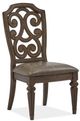Magnussen Home® Durango Willadeene Brown Dining Side Chair with Upholstered Seat-0