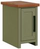 Legends Home Vineyard Fruitwood Chair Table with Sage Green Base-0