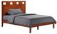 Night & Day Furniture™ Spices Bedroom P-Series Tamarind Cherry Twin Panel Bed-0