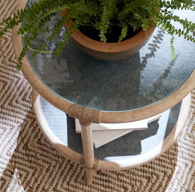Hooker® Furniture Retreat Blue/Dune End Table-4