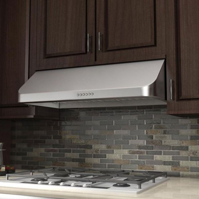 ZLINE 30" Brushed Stainless Steel Under Cabinet Range Hood-1