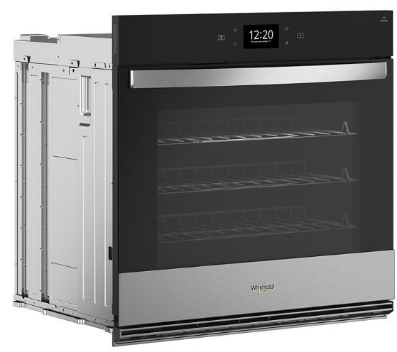 Whirlpool® 27" Fingerprint Resistant Stainless Steel Single Electric Wall Oven-2