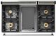 Viking® Tuscany 48" Pure White Pro Style Dual Fuel Range with Griddle-4